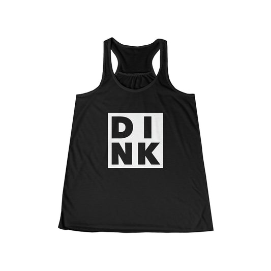 DINK Women's Flowy Racerback Tank