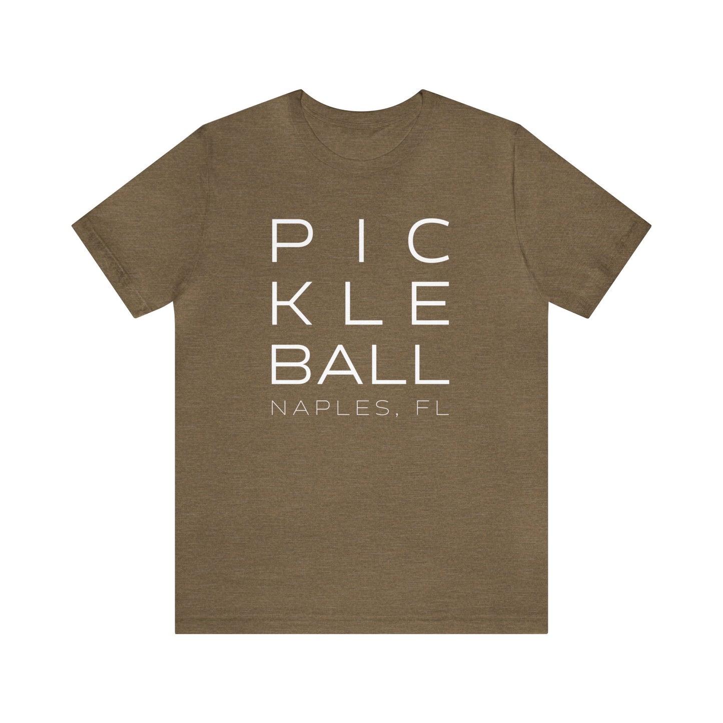 Naples Block Print Pickleball Tee