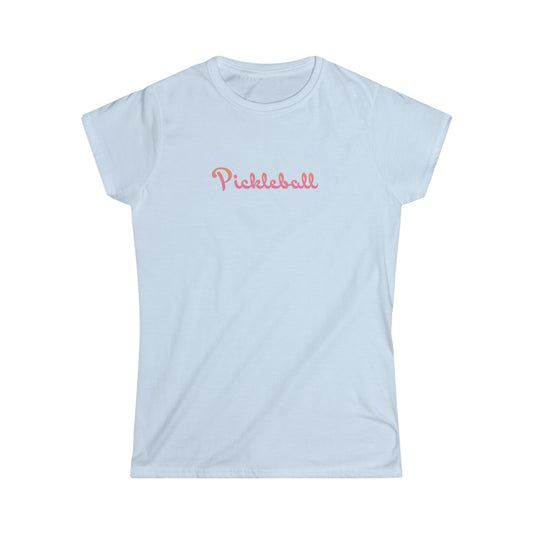 Pickleball Women's Softstyle Tee