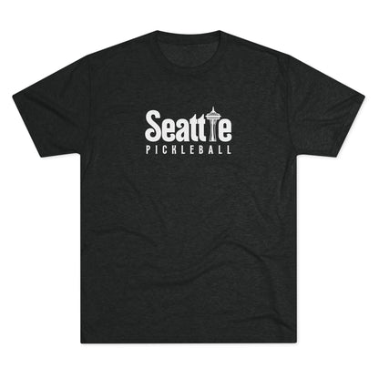 Seattle Pickleball Shirt - Men's Tri-Blend Tee