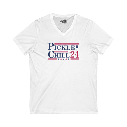 Pickle and Chill '24 - V-Neck Tee