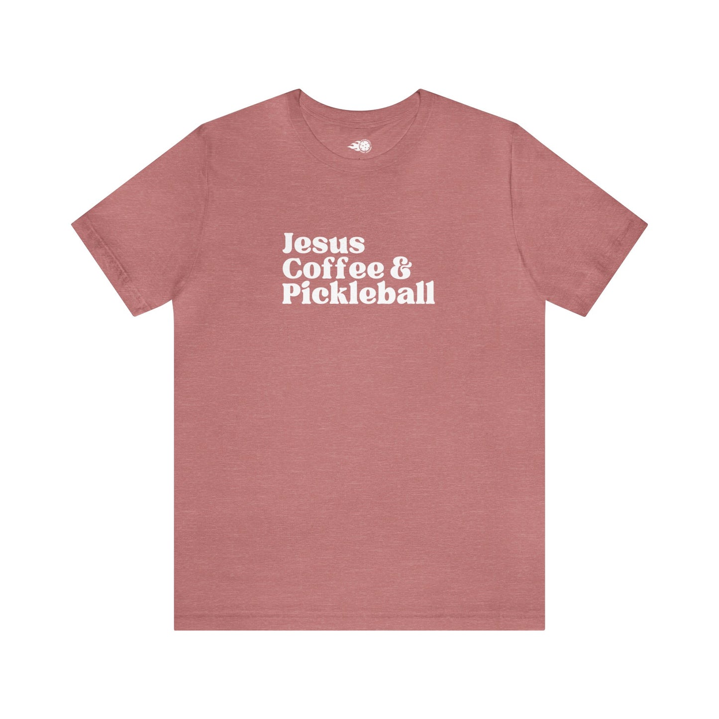 Jesus Coffee and Pickleball Tee