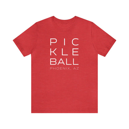 Phoenix Block Print Pickleball Tee