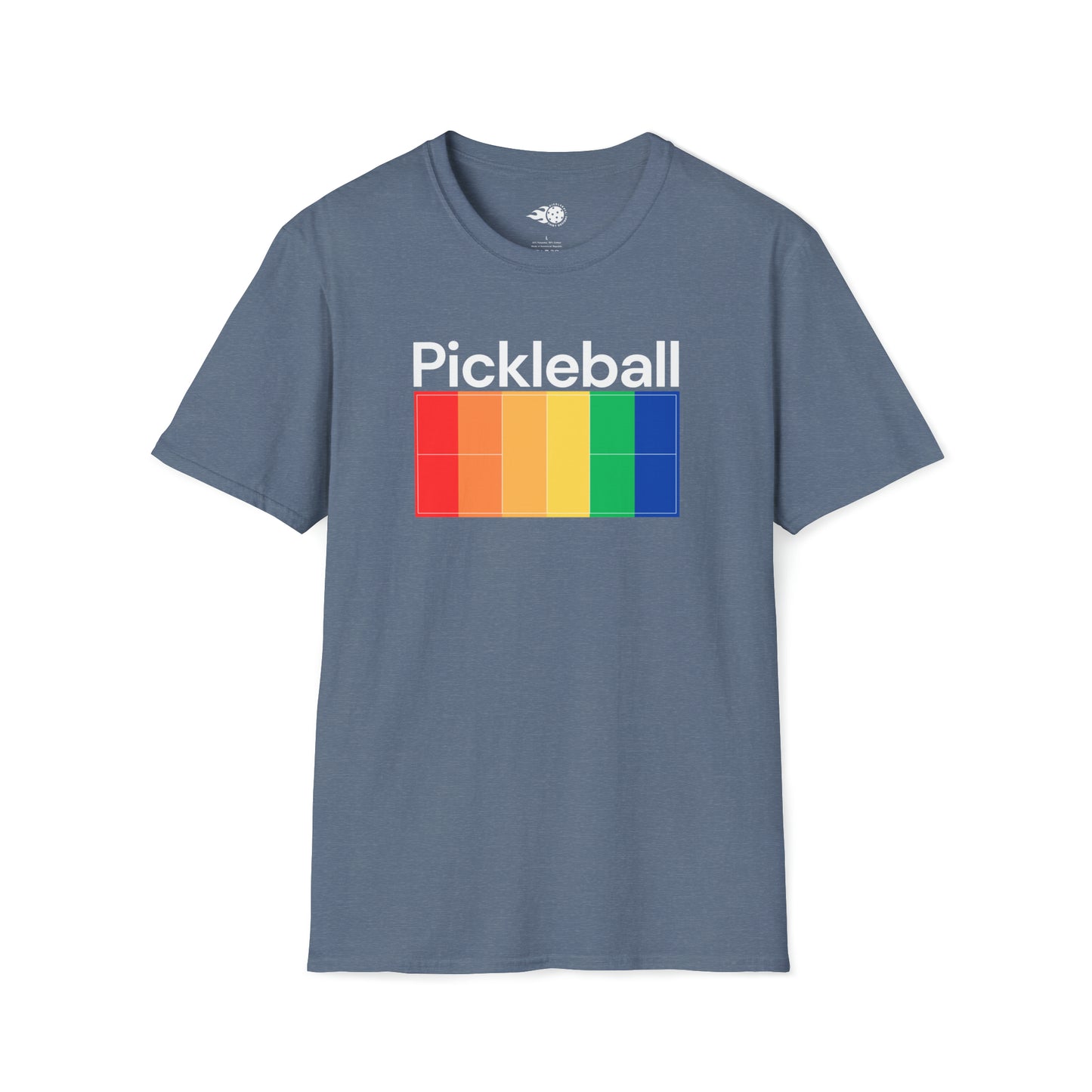 Pickleball Retro Court Tee