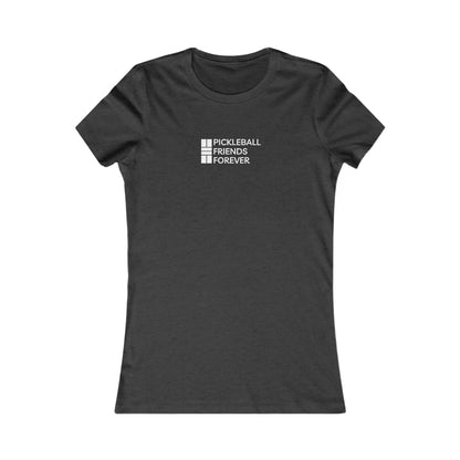 Pickleball Friends Forever Icon Women's Tee