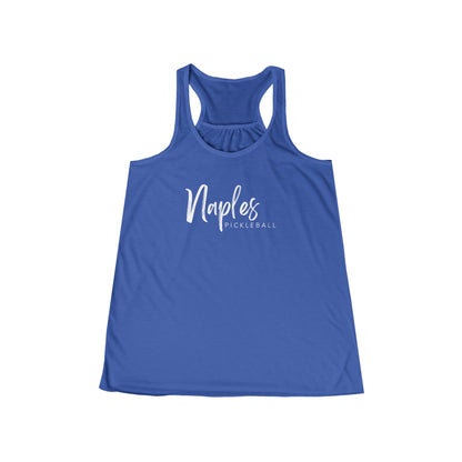 Napels Pickleball Icon Design - Women's Flowy Tank Top