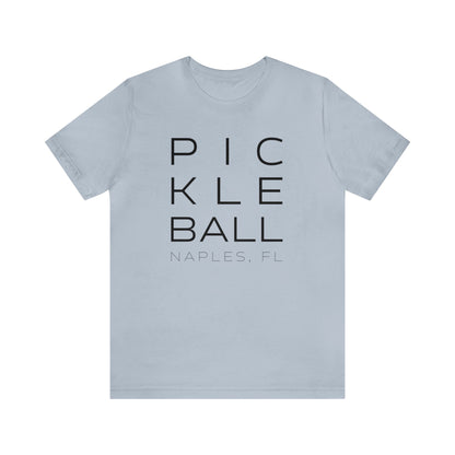 Naples Block Print Pickleball Tee