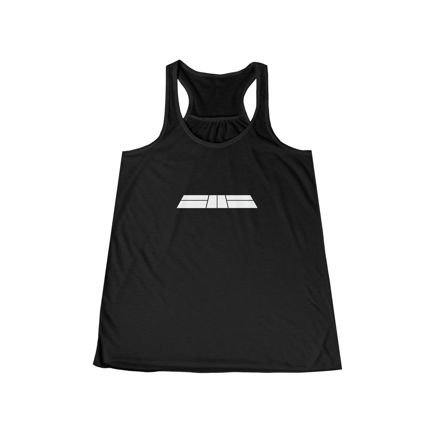 Pickleball Court Women's Flowy Racerback Tank