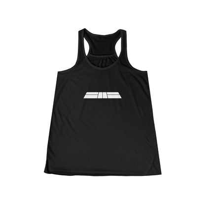 Pickleball Court Women's Flowy Racerback Tank