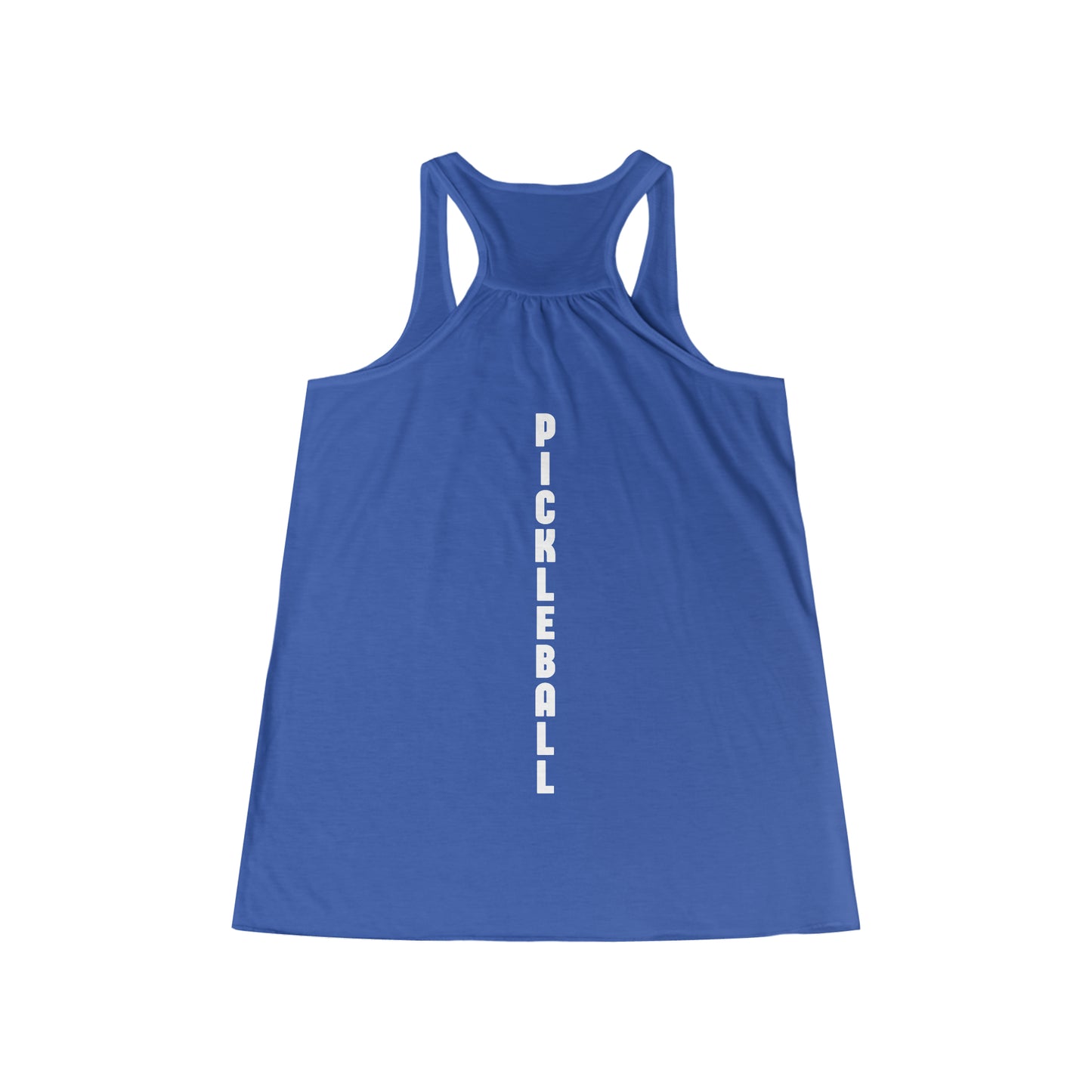 Pickleball Court Women's Flowy Racerback Tank