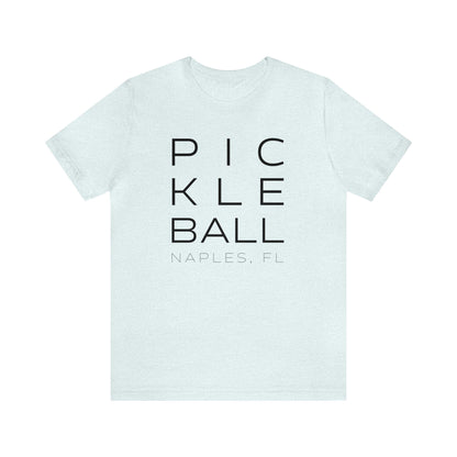 Naples Block Print Pickleball Tee