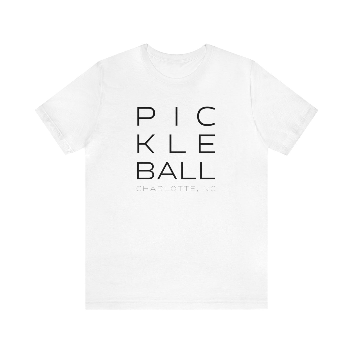 Charlotte Block Print Pickleball Tee