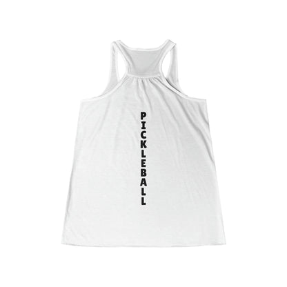 Pickleball Court Women's Flowy Racerback Tank