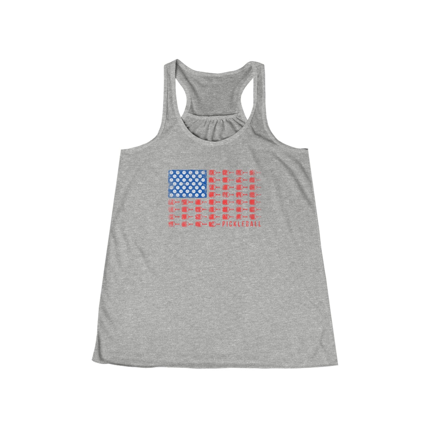 American Flag USA Pickleball Tank Top