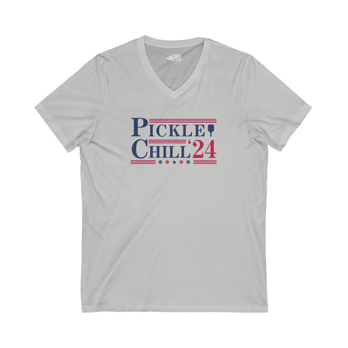 Pickle and Chill '24 - V-Neck Tee