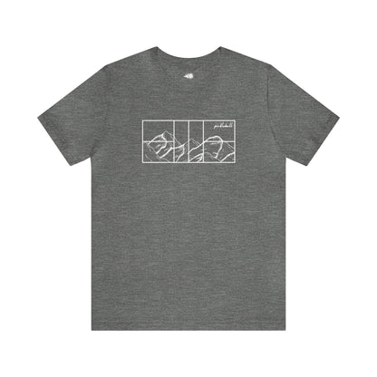 Pickleball Court - Mountains Tee