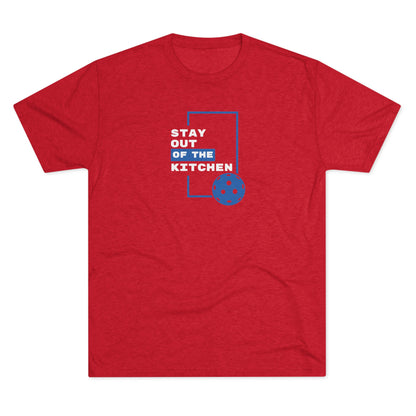 Stay Out of the Kitchen - Men's Tri-Blend Tee