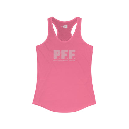 P.F.F. Pickleball Friends Forever Women's Racerback Tank