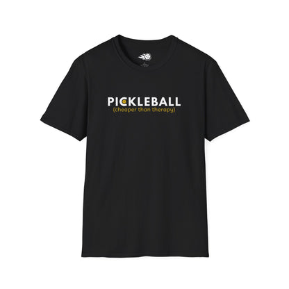 Pickleball (Cheaper Than Therapy) Tee