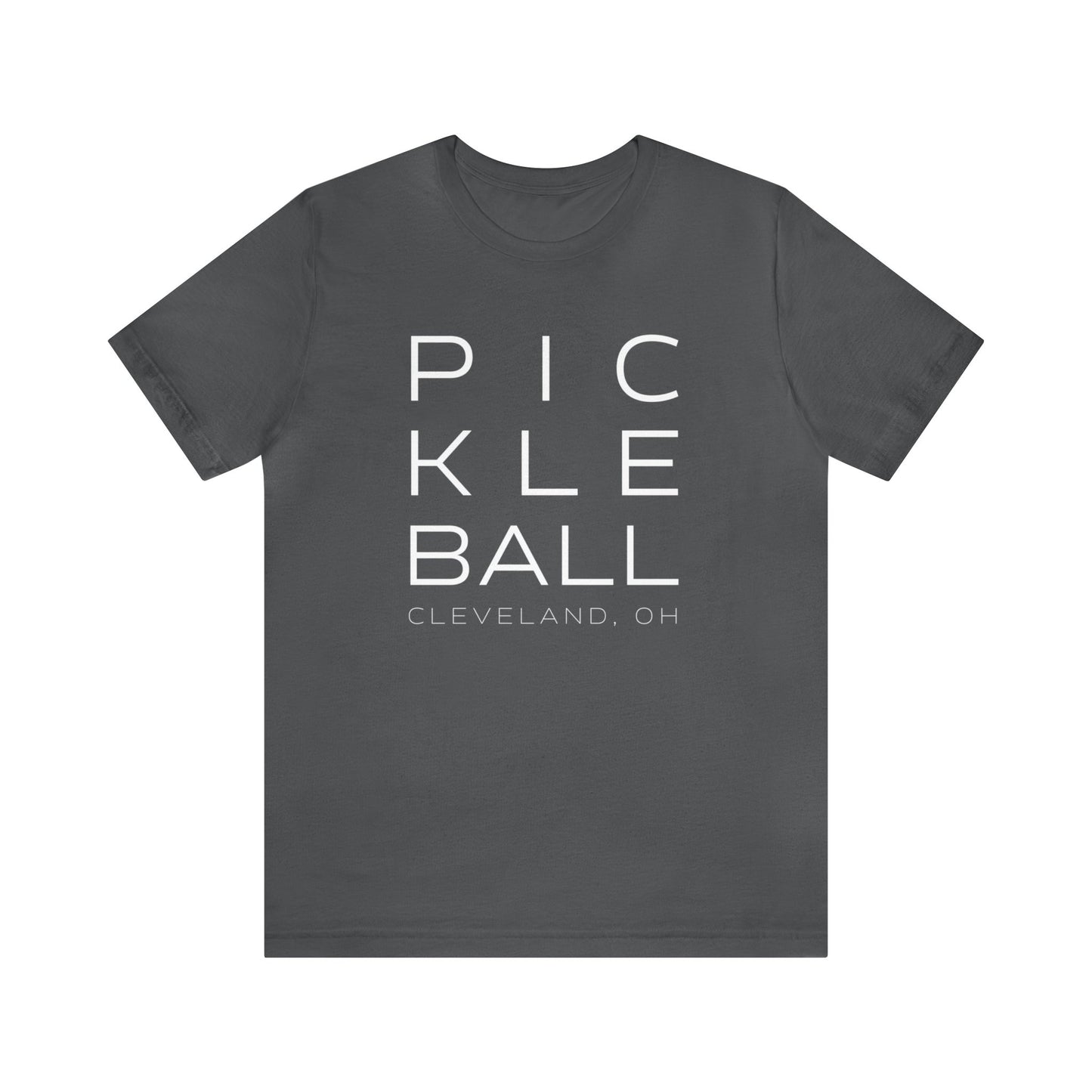 Cleveland Block Print Pickleball Tee