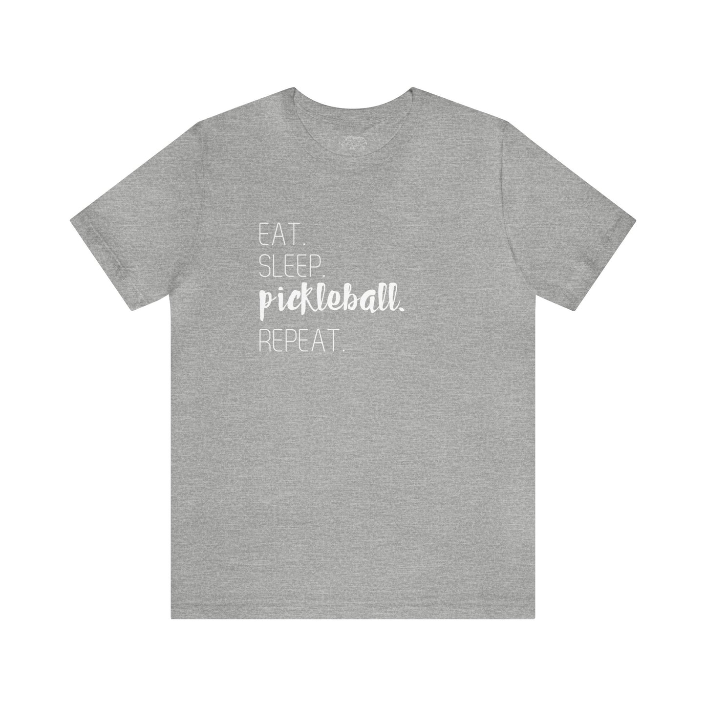 Eat Sleep Pickleball Repeat Tee