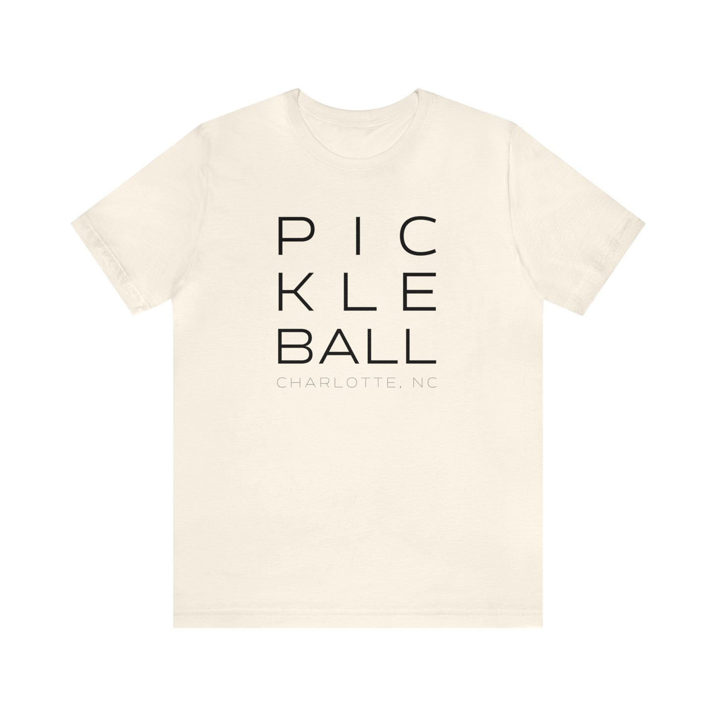 Charlotte Block Print Pickleball Tee