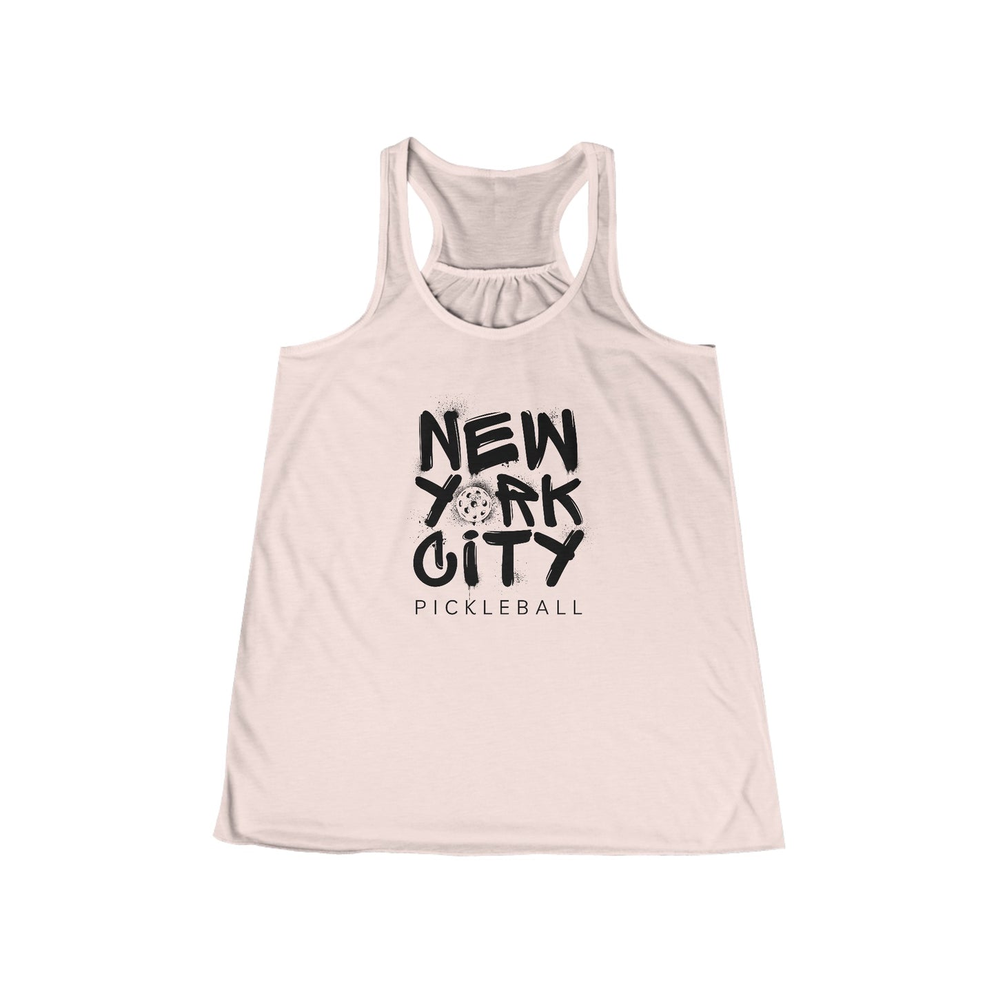 New York City Pickleball Graffiti - Women's Flowy Tank Top