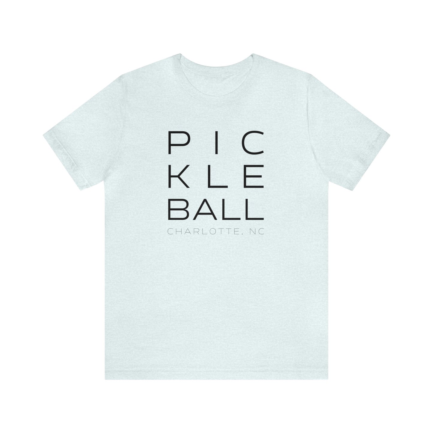 Charlotte Block Print Pickleball Tee