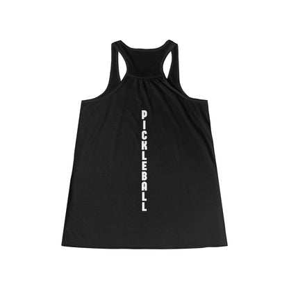 Pickleball Court Women's Flowy Racerback Tank