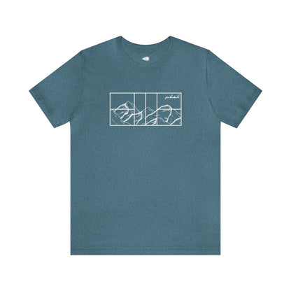 Pickleball Court - Mountains Tee