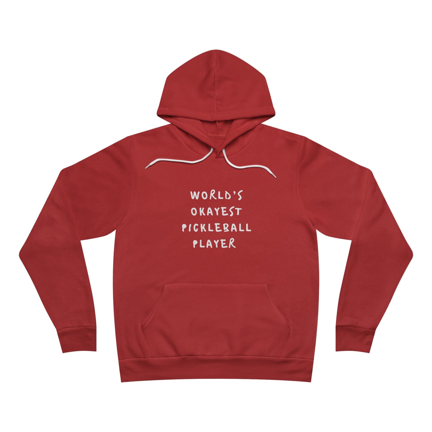 World's Okayest Pickleball Player - Fleece Pullover Hoodie