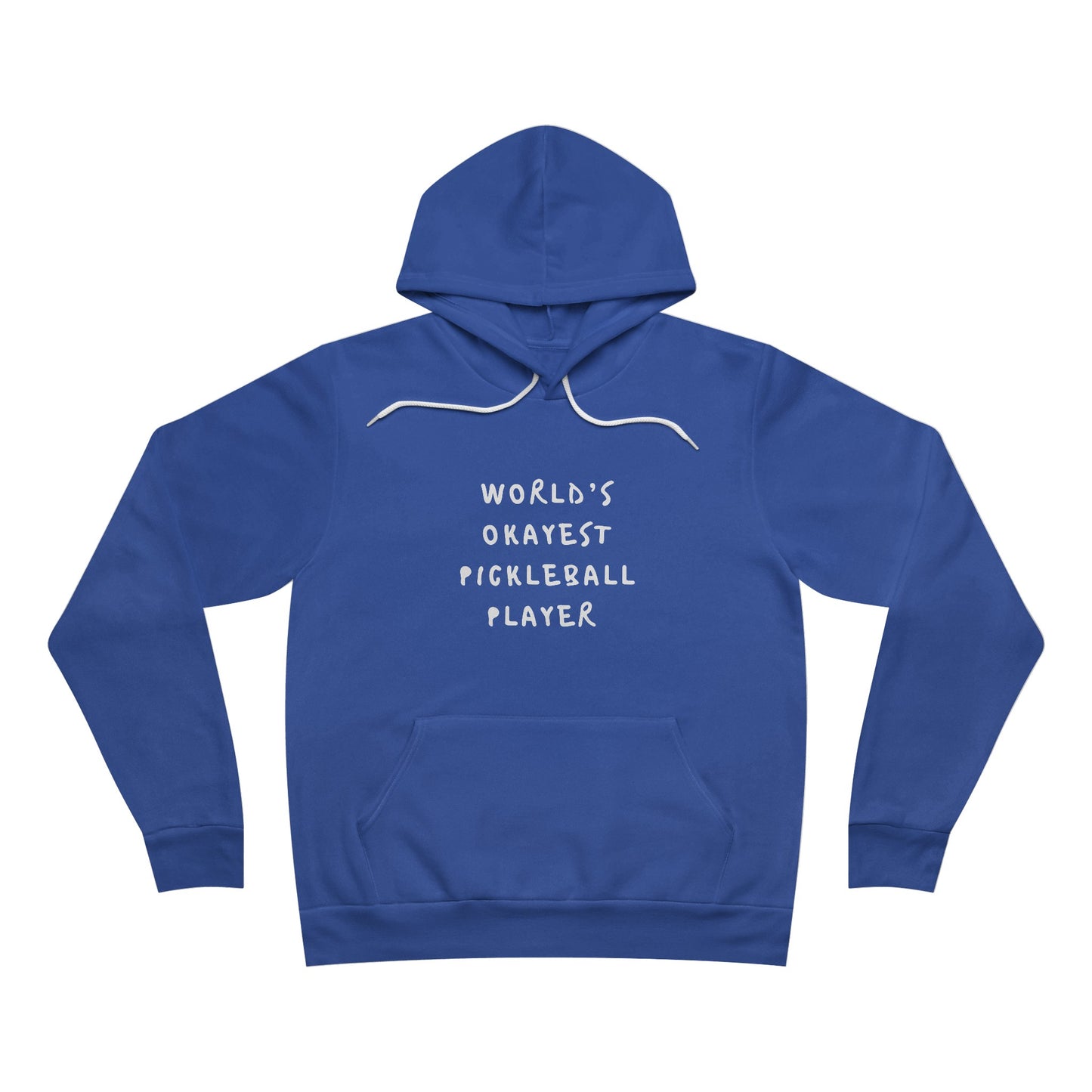 World's Okayest Pickleball Player - Fleece Pullover Hoodie