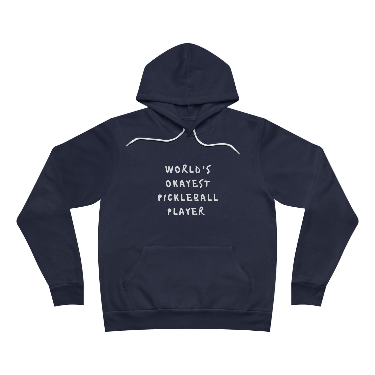 World's Okayest Pickleball Player - Fleece Pullover Hoodie