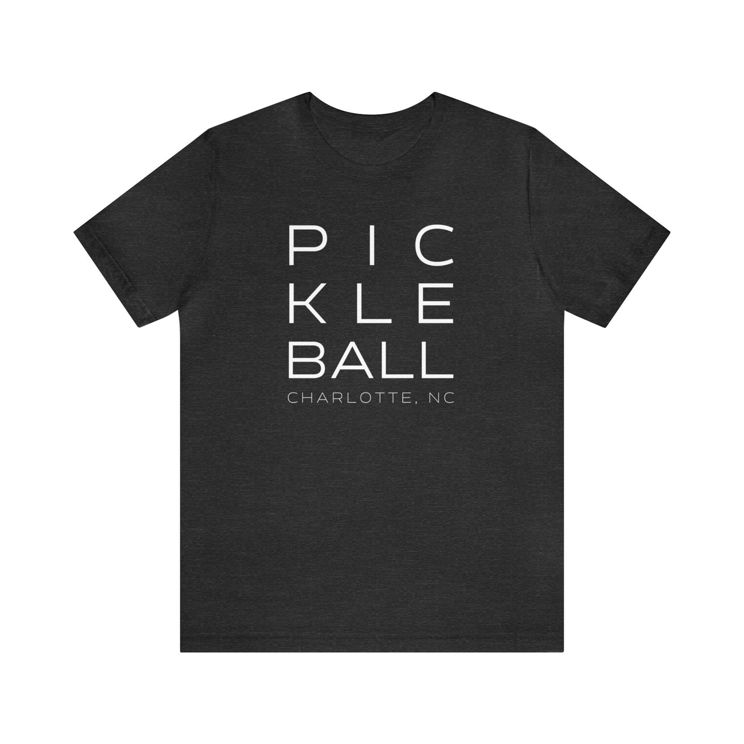 Charlotte Block Print Pickleball Tee