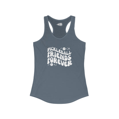 Pickleball Friends Forever Cute Women's Racerback Tank