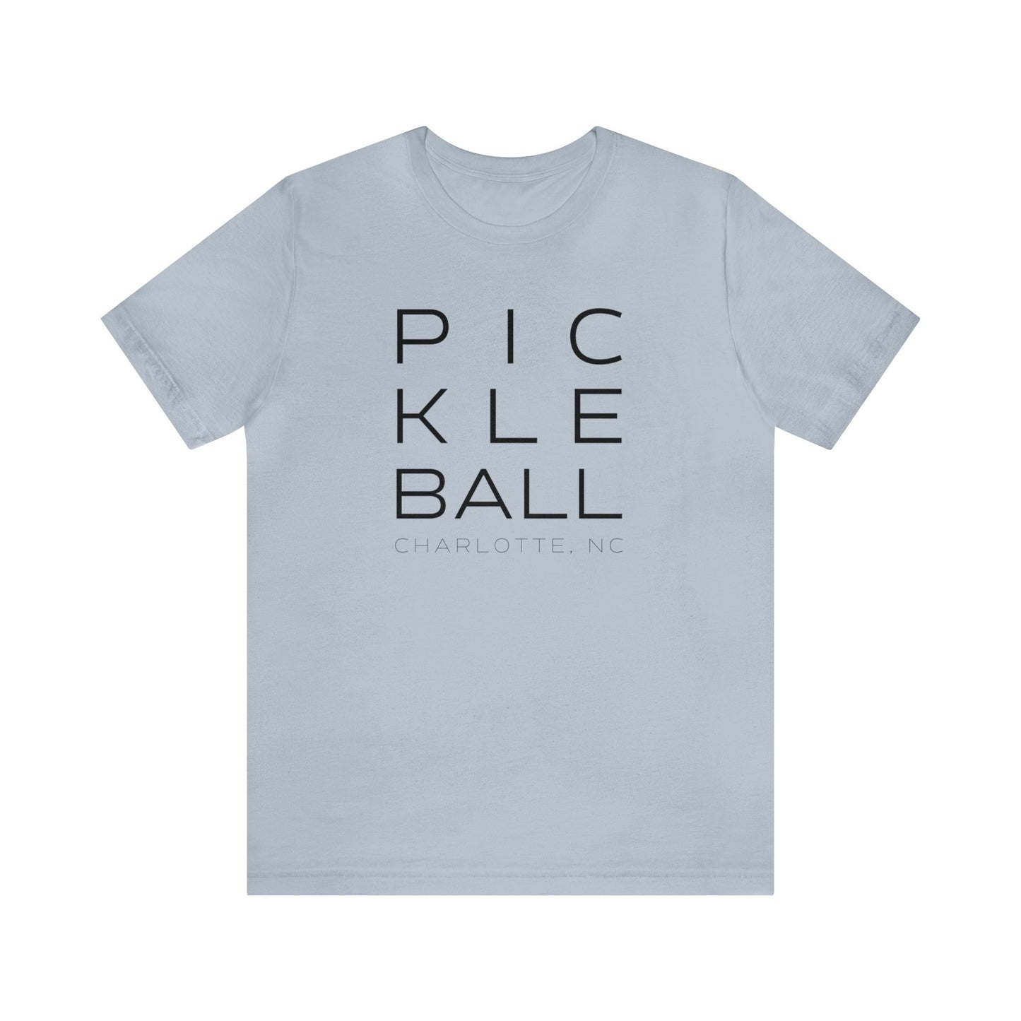 Charlotte Block Print Pickleball Tee