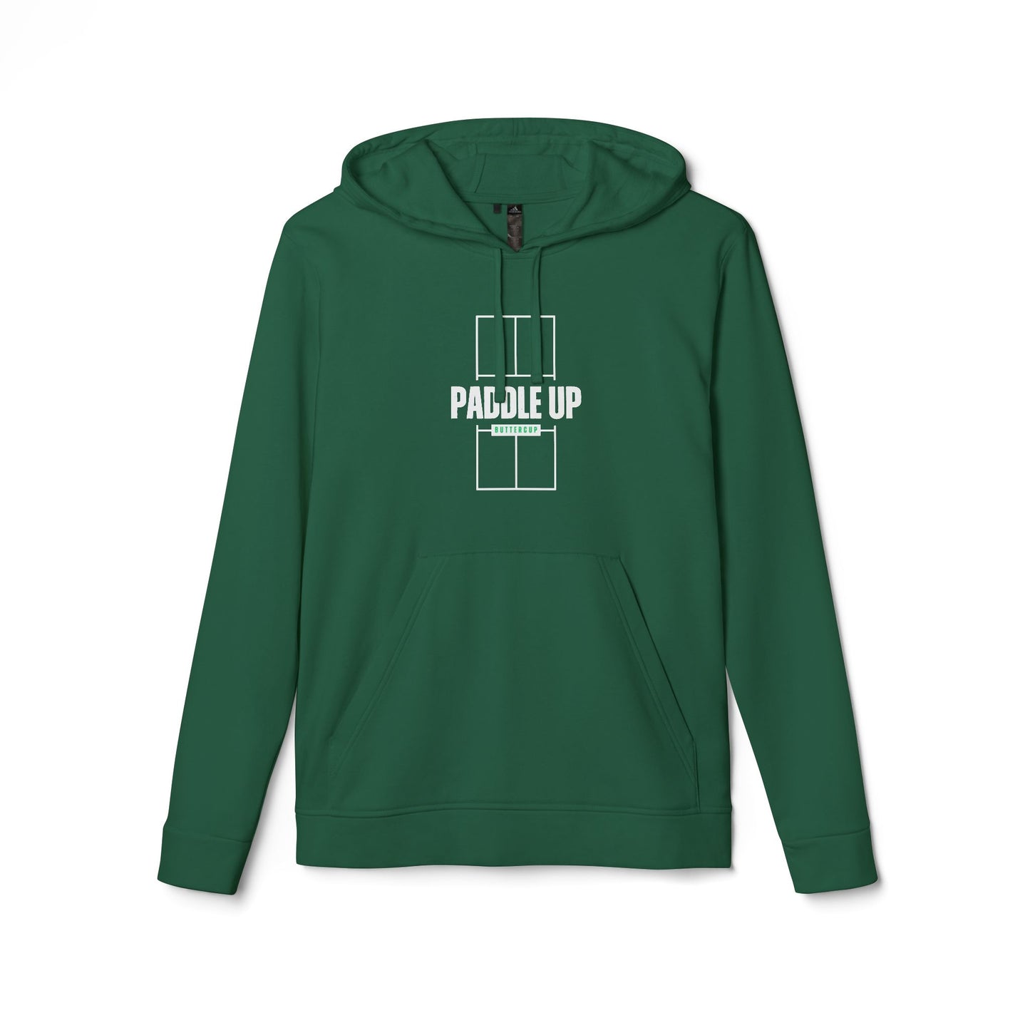 Paddle Up Buttercup Pickleball Hoodie - adidas® Unisex Fleece Hoodie