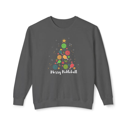 Merry Pickleball Sweatshirt - Pickleball Christmas Sweatshirt