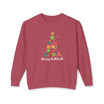 Merry Pickleball Sweatshirt - Pickleball Christmas Sweatshirt