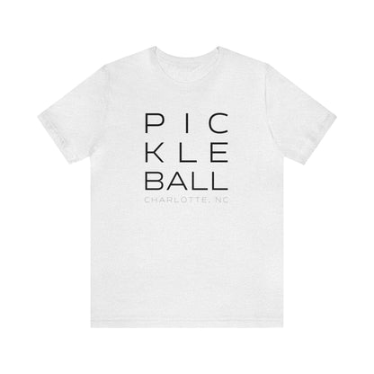 Charlotte Block Print Pickleball Tee