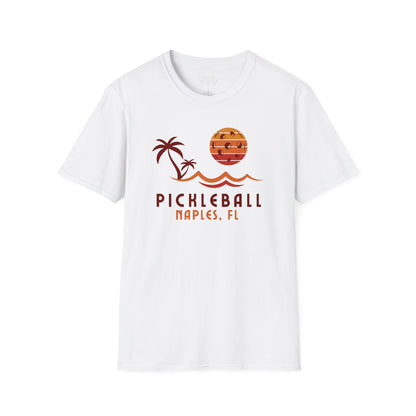 Naples, FL Sunrise Pickleball Tee