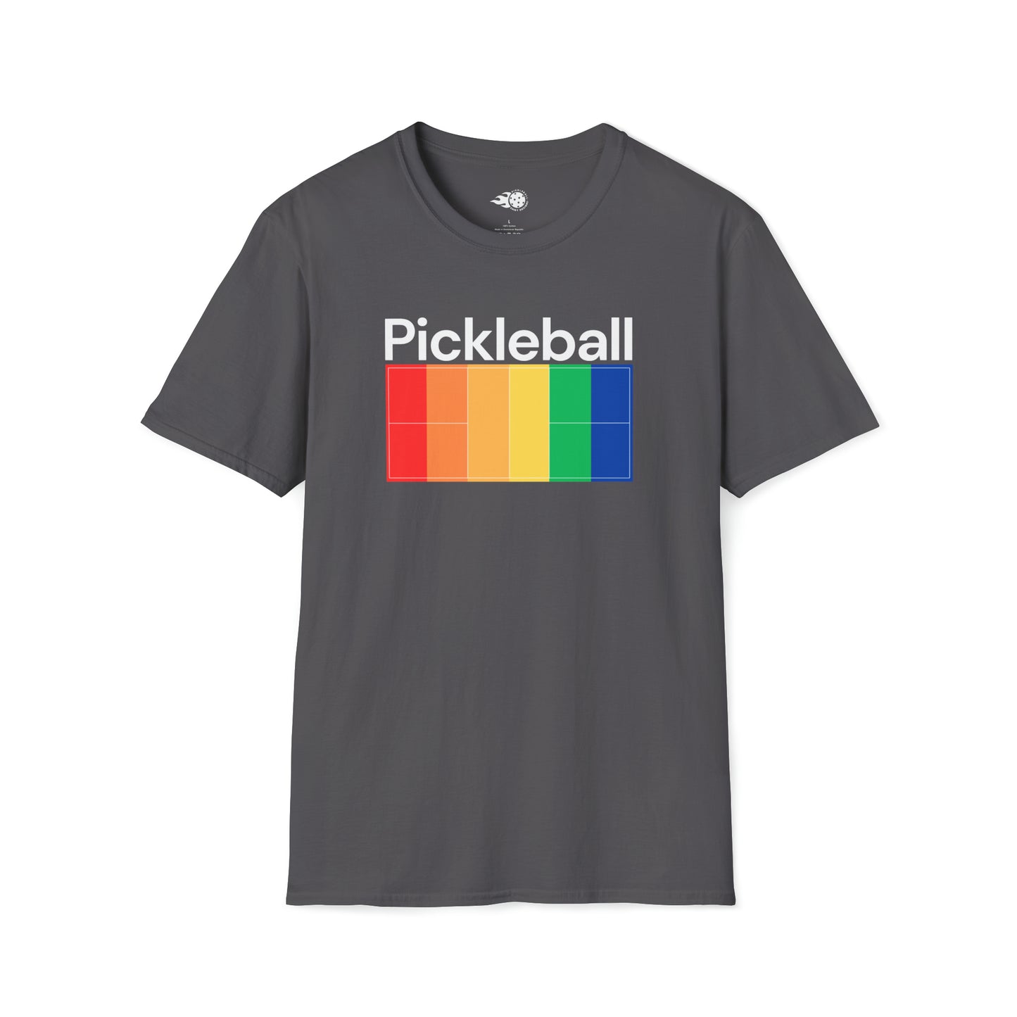 Pickleball Retro Court Tee