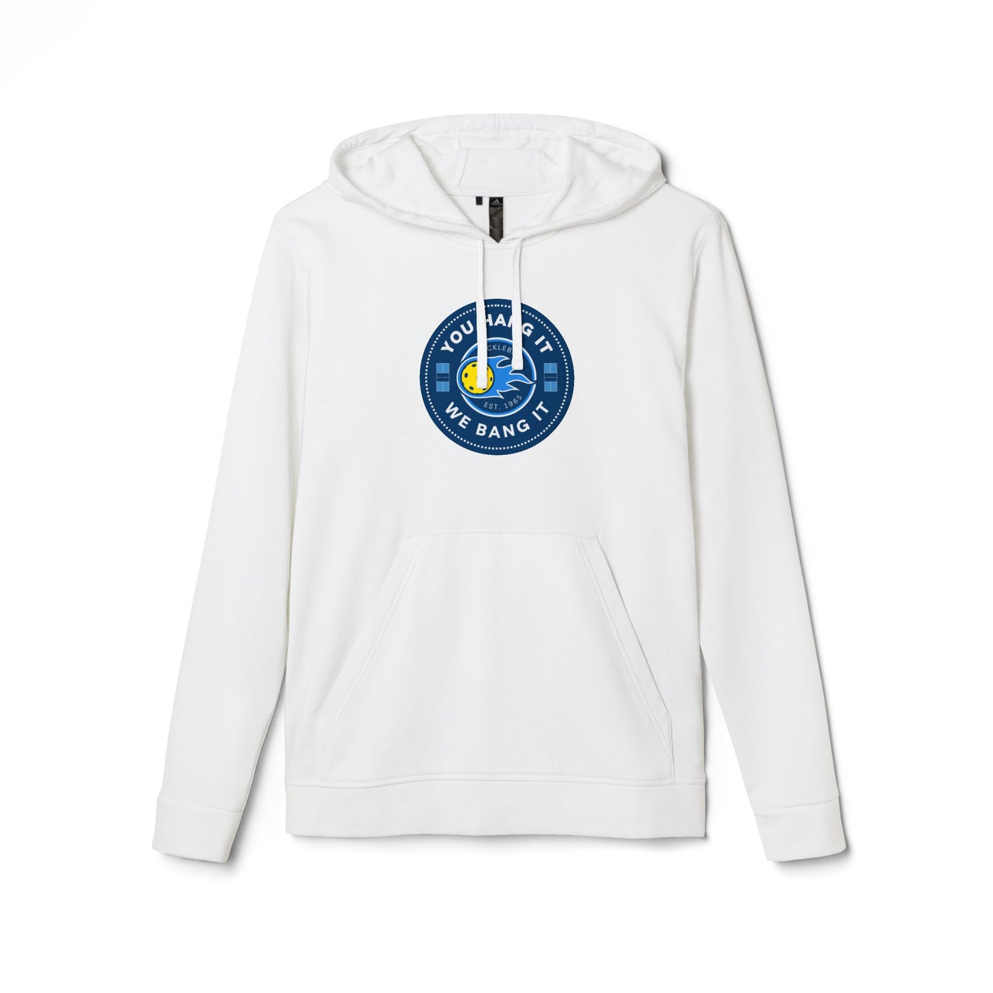 You Hang It, We Bang It Pickleball Hoodie - adidas® Unisex Fleece Hoodie