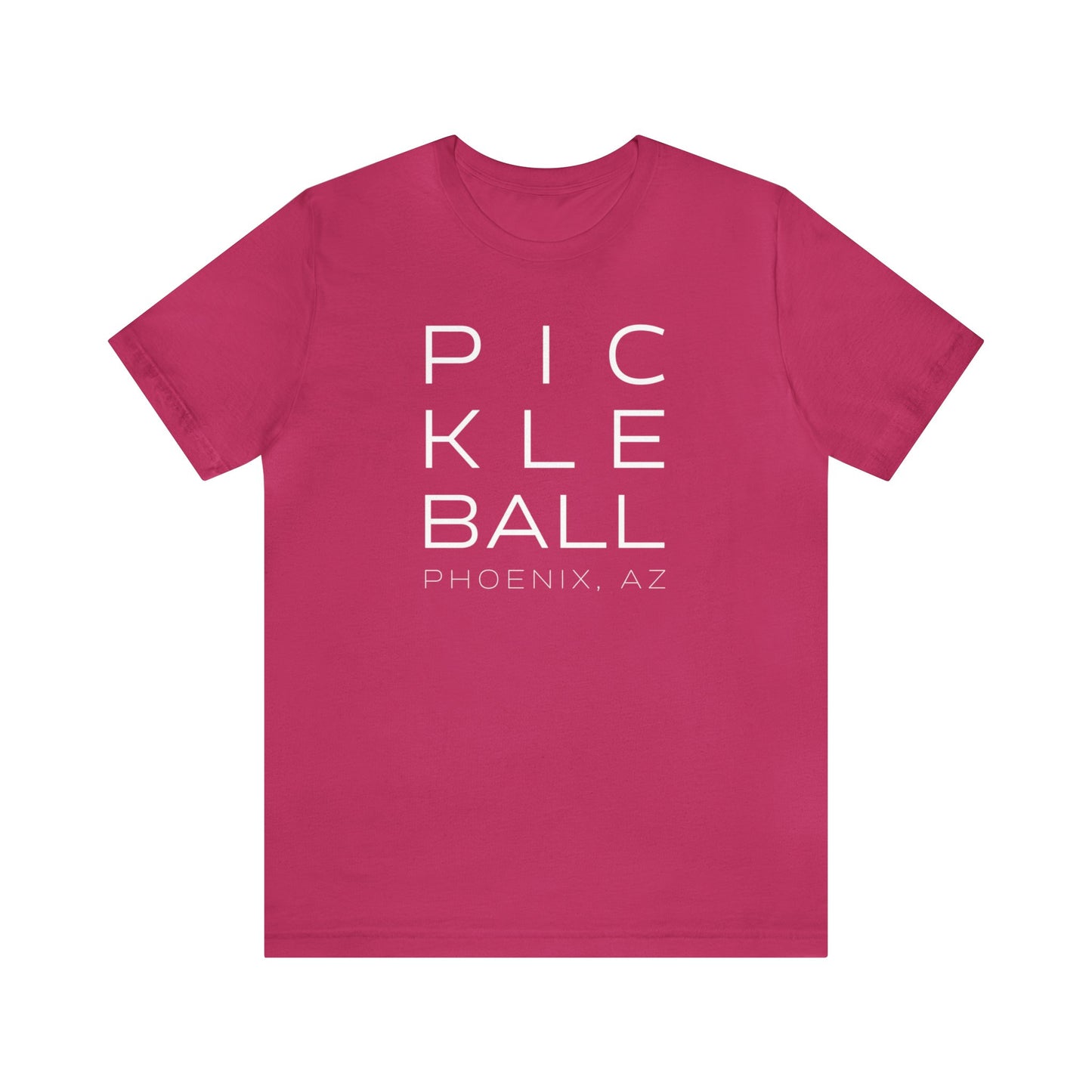 Phoenix Block Print Pickleball Tee