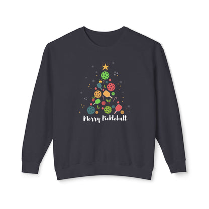 Merry Pickleball Sweatshirt - Pickleball Christmas Sweatshirt