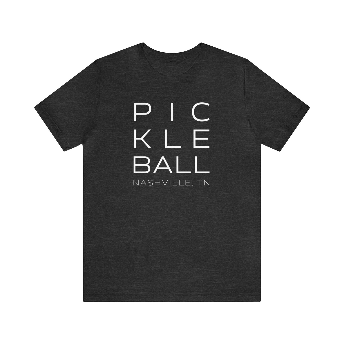 Nashville Block Print Pickleball Tee