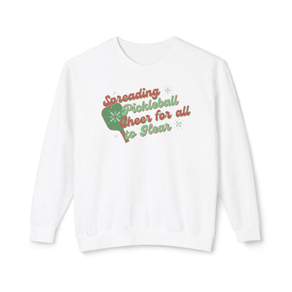 Spreading Pickleball Cheer for All to Hear Sweatshirt