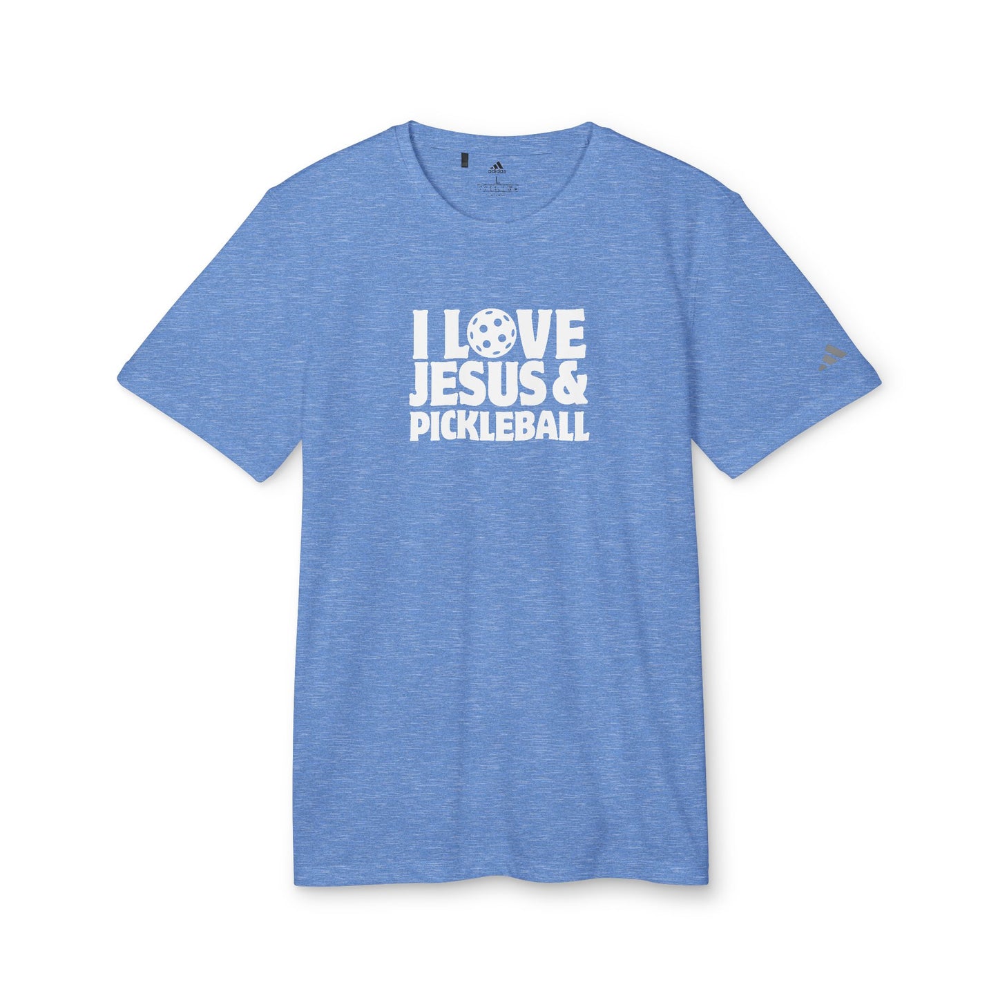 I LOVE JESUS & PICKLEBALL - adidas® Unisex Sport T-shirt