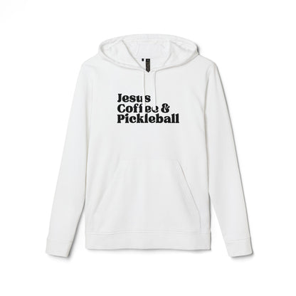 Jesus Coffee & Hoodie - adidas® Unisex Fleece Hoodie