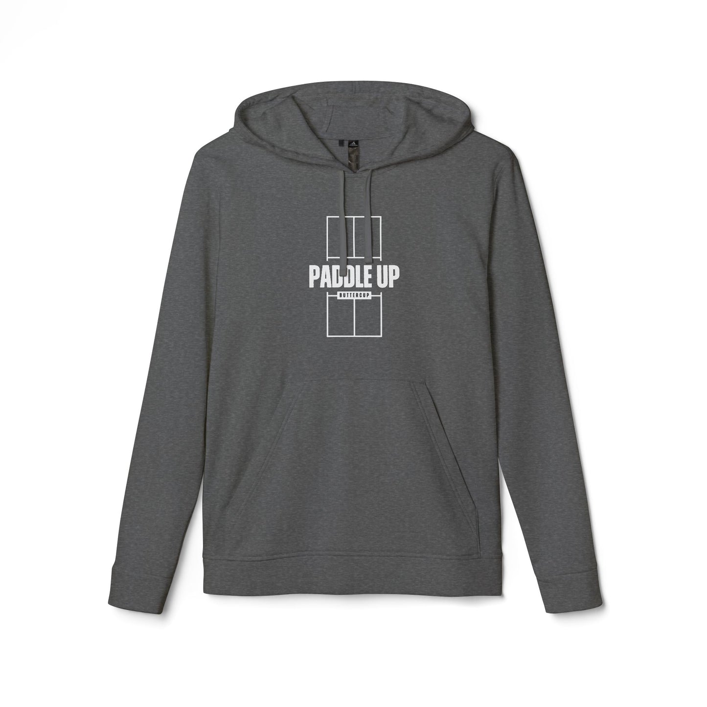 Paddle Up Buttercup Pickleball Hoodie - adidas® Unisex Fleece Hoodie